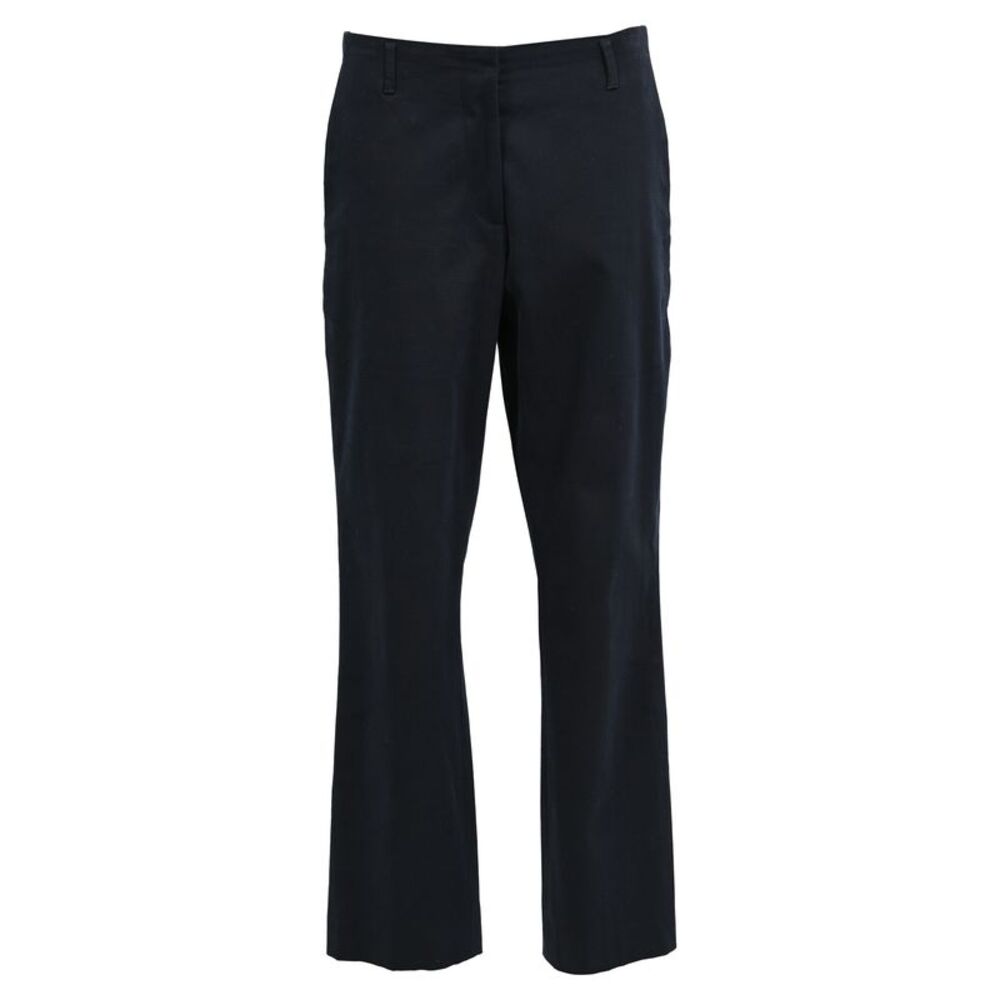 Dries Van Noten Trousers in Black Cotton